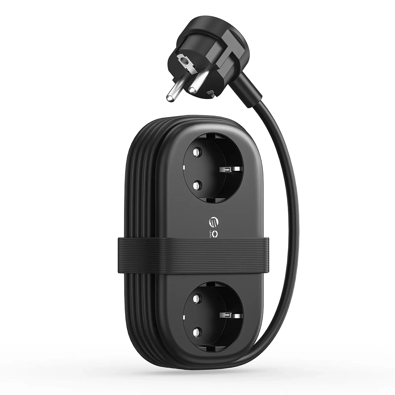 Orico AP3 20W GaN 5in1 strāvas sadalītājs 2x AC + 2x USB-A + 1x USB-C - melns