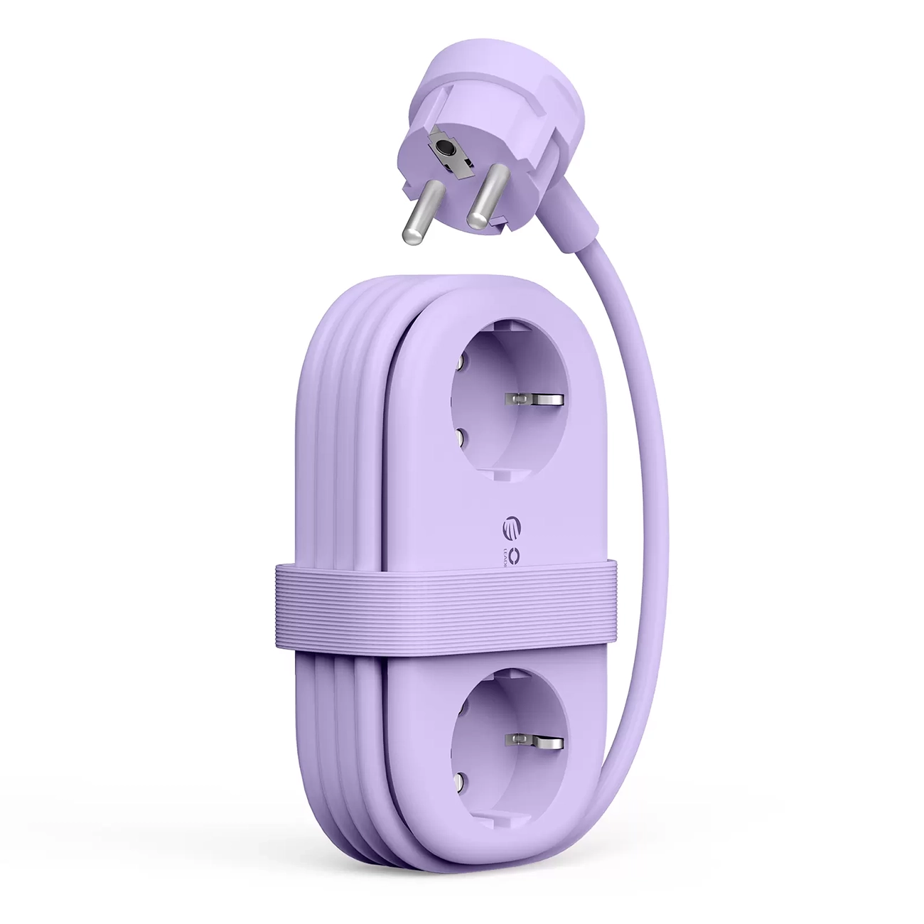 Orico AP3 65W GaN 6in1 strāvas sadalītājs 2x AC + 2x USB-A + 2x USB-C - violets