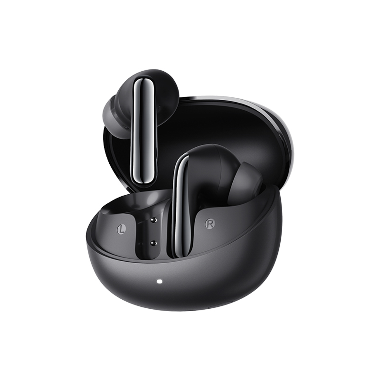 QCY Melobuds N60 Bezvadu In-Ear Austiņas ar LDAC un ANC Trokšņu Slāpēšanu - Melnas