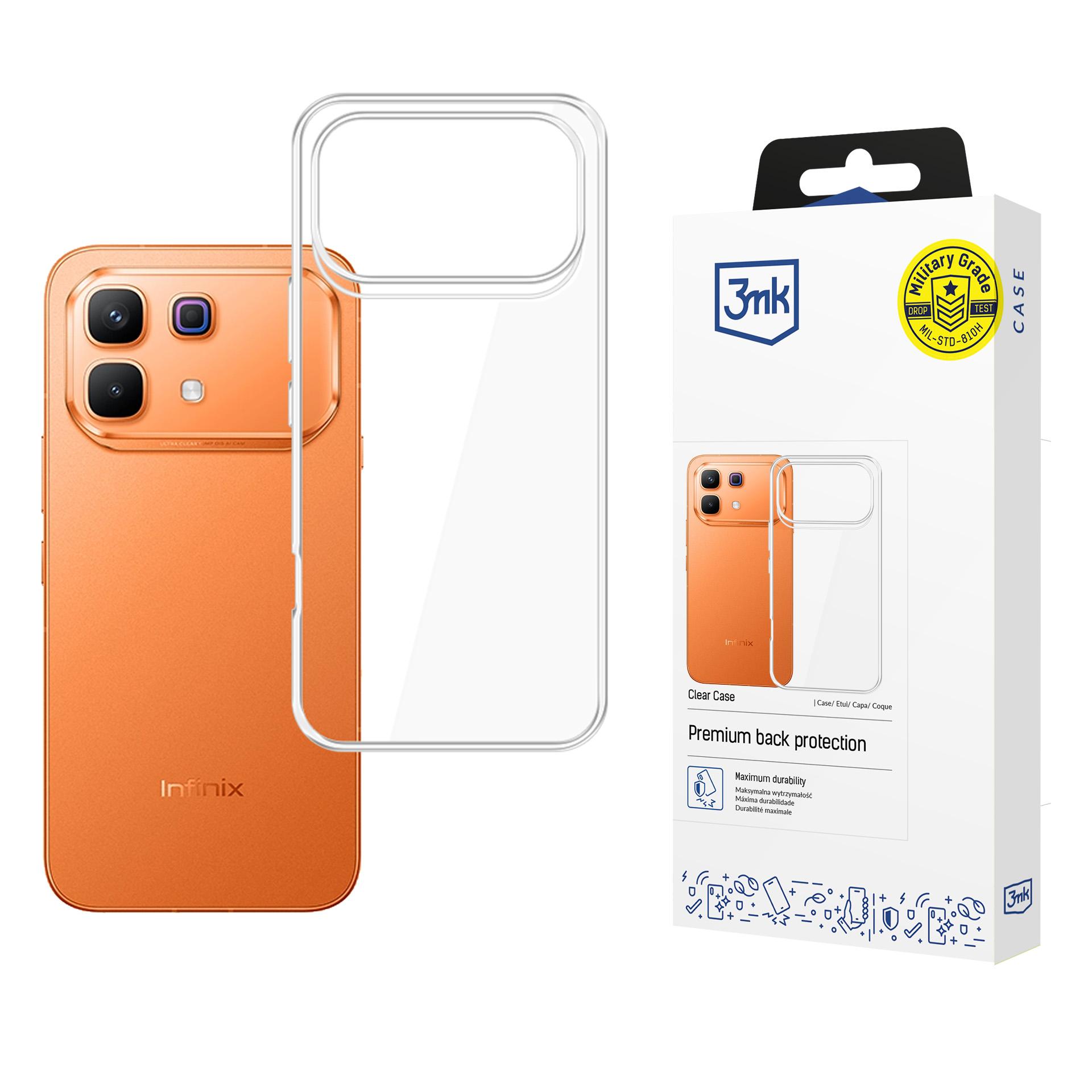 3mk Clear Case maciņš Infinix Note 60 Pro - caurspīdīgs