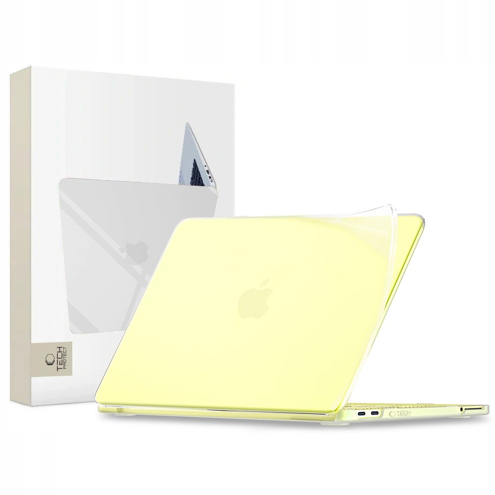 Tech-Protect Softshell maciņš priekš MacBook Neo 13 2026 - caurspīdīgi matēts