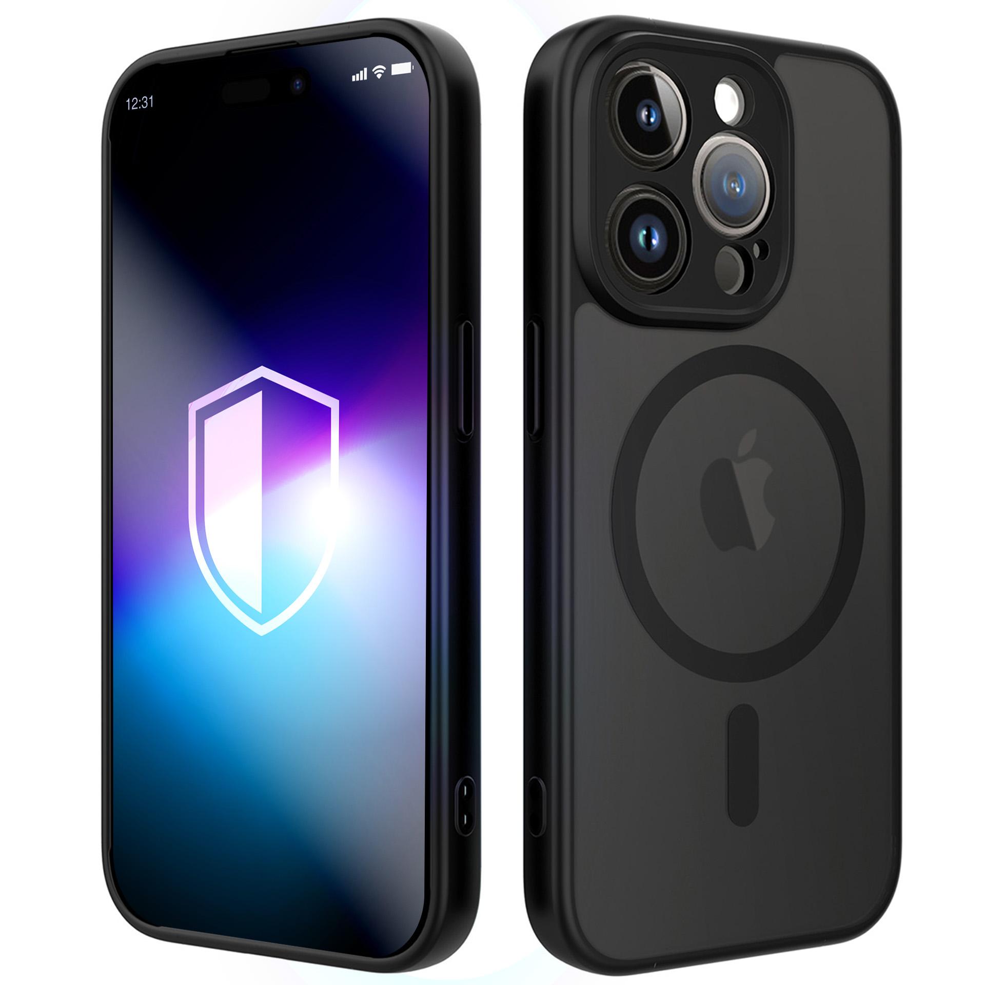3mk Misty MagCase iPhone 14 Pro maciņš - melns