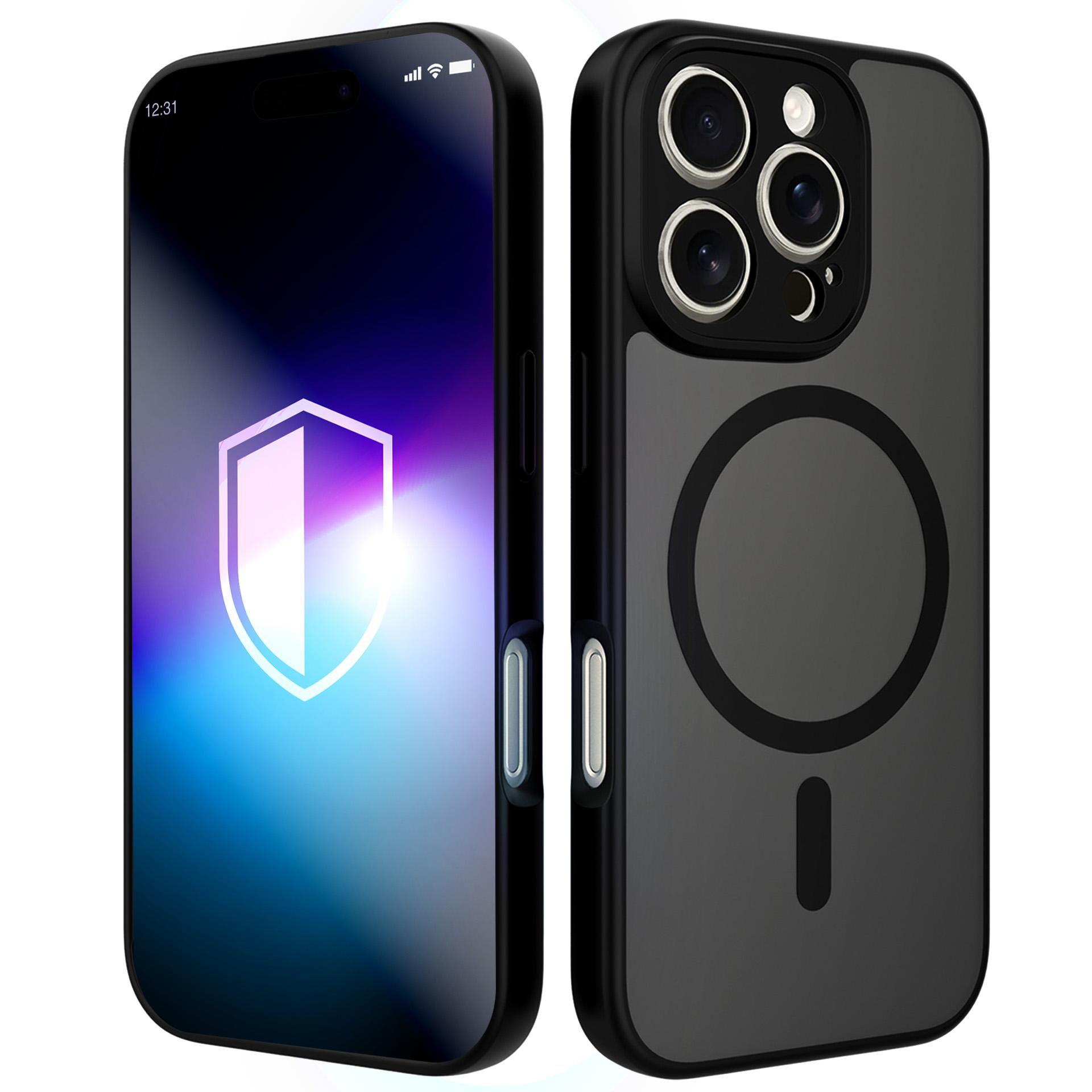 3mk Misty MagCase iPhone 16 Pro Max maciņš - melns