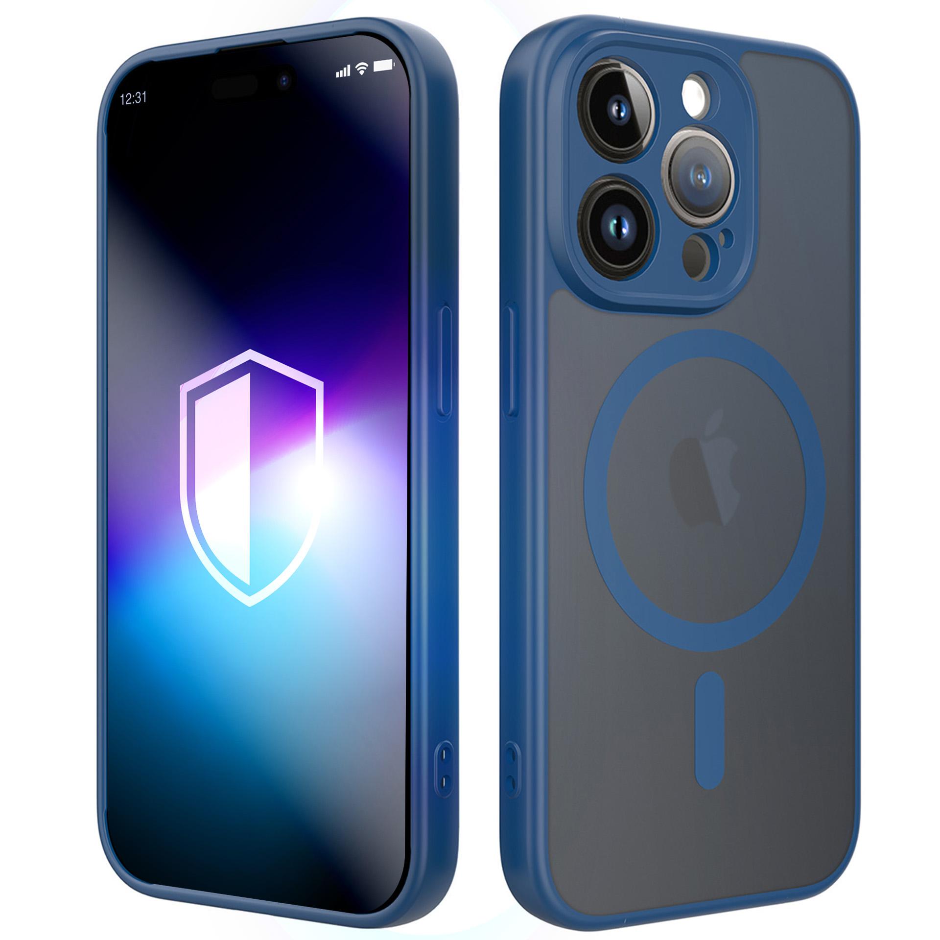 3mk Misty MagCase iPhone 14 Pro maciņš - zils
