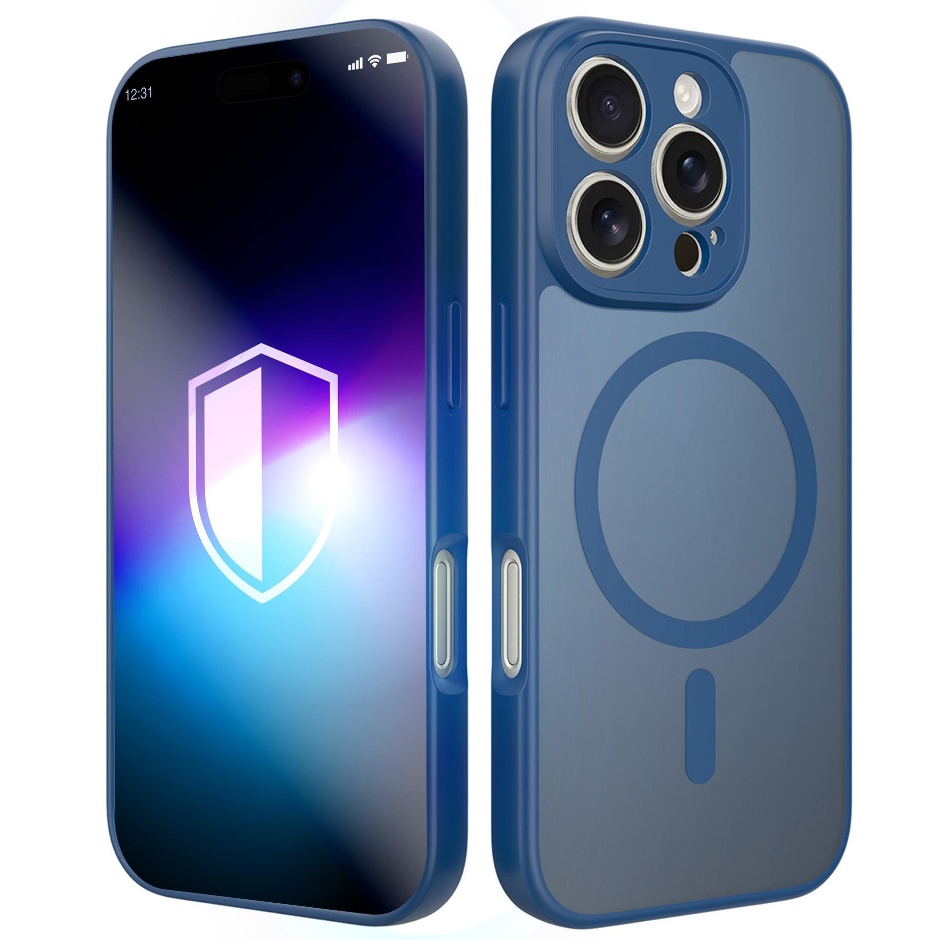 3mk Misty MagCase iPhone 16 Pro Max maciņš - zils