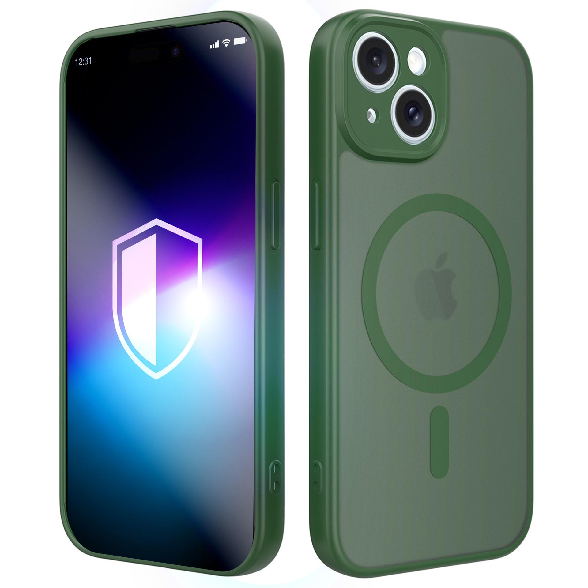 3mk Misty MagCase чехол iPhone 14 - зеленый