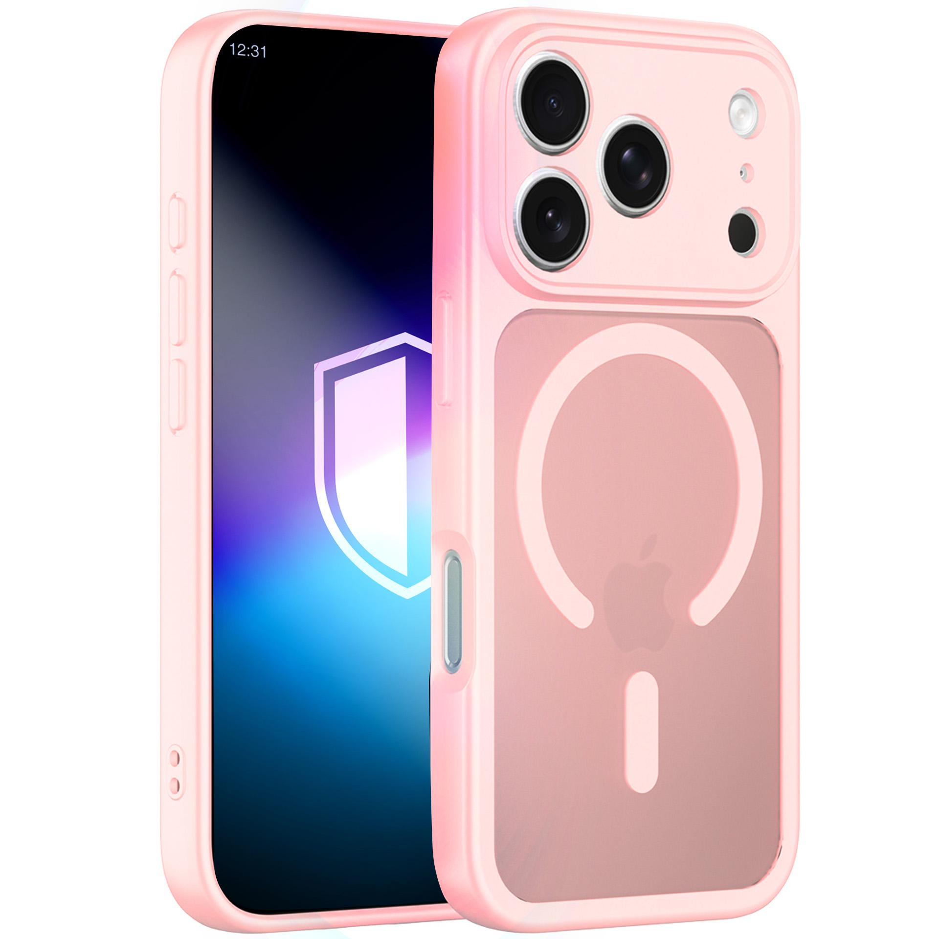 3mk Misty MagCase maciņš iPhone 17 Pro - rozā
