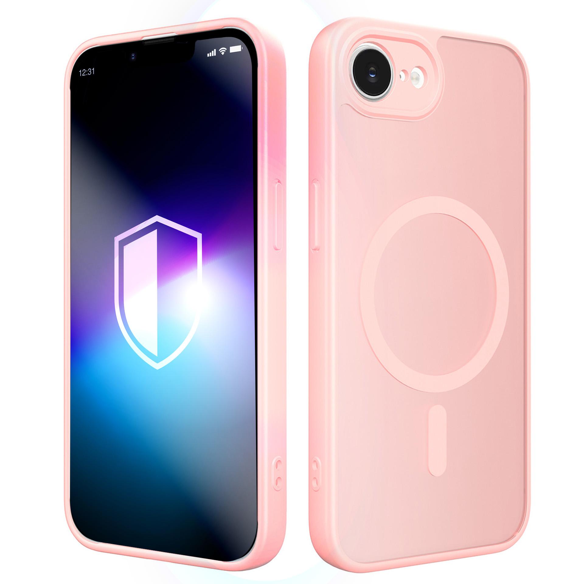 3mk Misty MagCase maciņš iPhone 16E / 17E - rozā