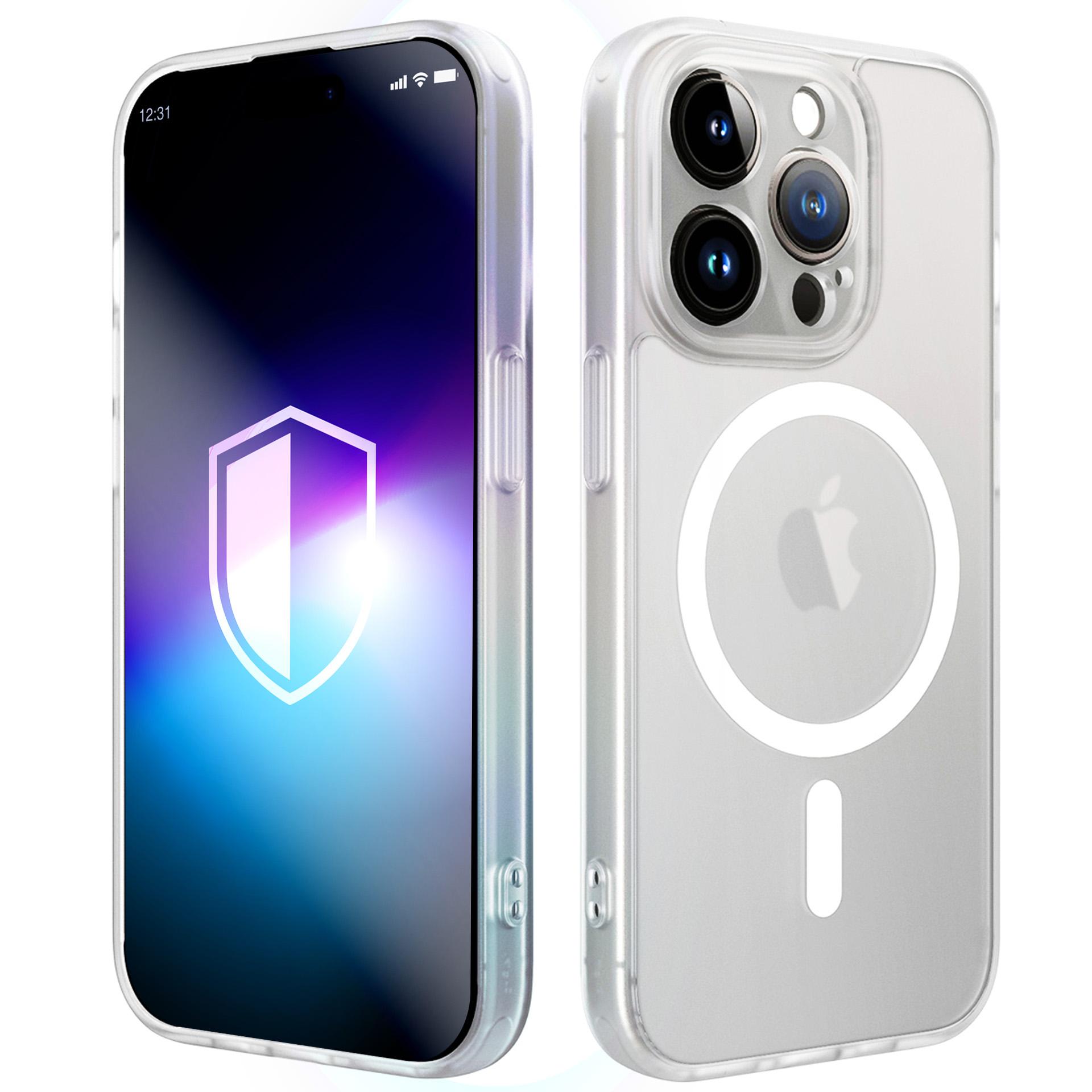 3mk Misty MagCase maciņš iPhone 14 Pro - balts