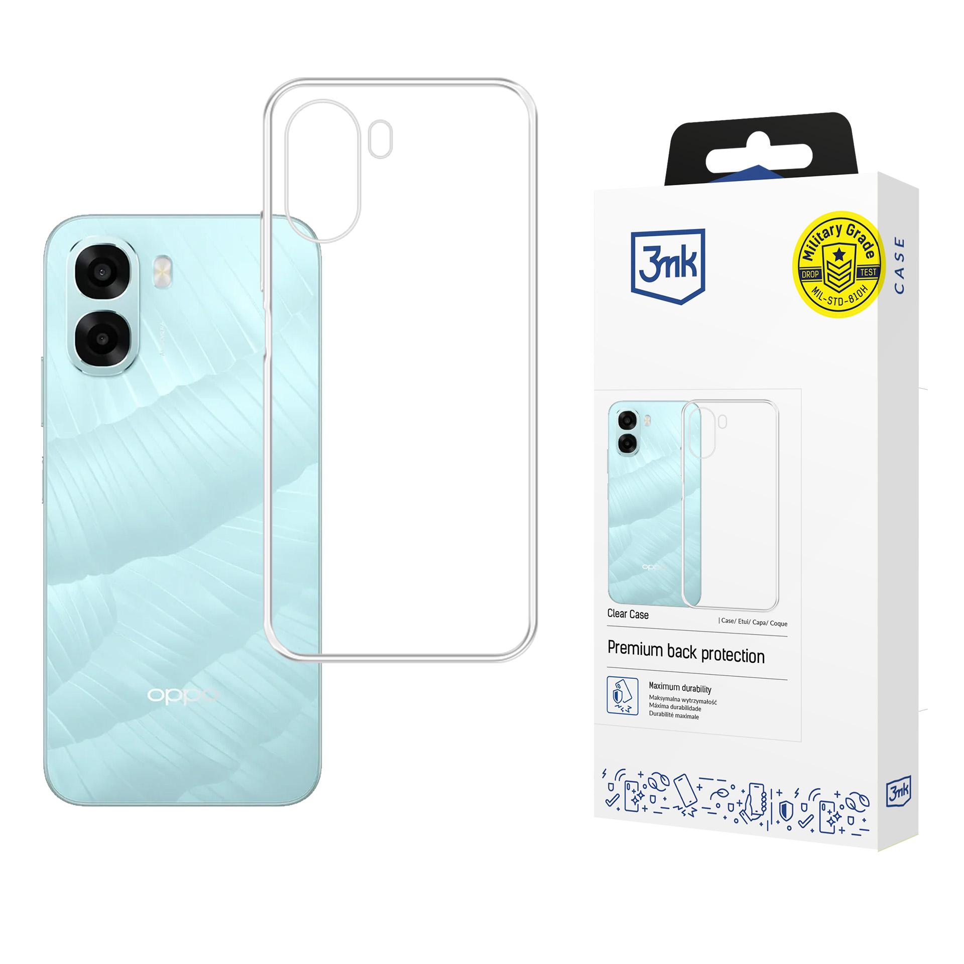 3mk Clear Case чехол Oppo A6X 5G - прозрачный