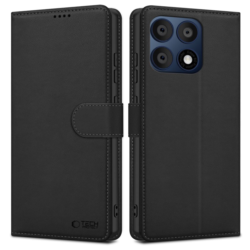 Tech-Protect Wallet maciņš Motorola Edge 70 Pro 5G - melns