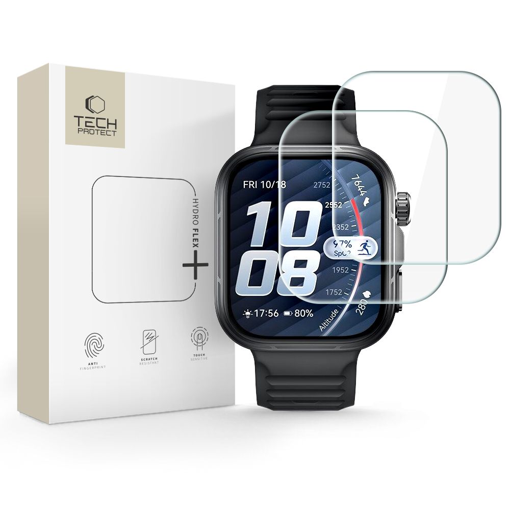 Tech-Protect Hydro flex+ 2шт гидрогелевая пленка Huawei Watch Fit 5 Pro