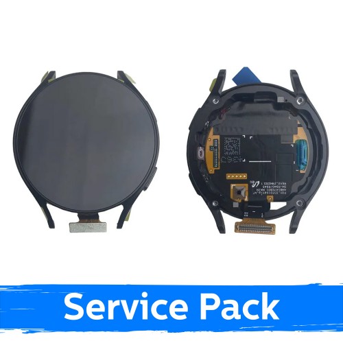 LCD displejs saderīgs Samsung R945 Watch 6 44mm ar rāmi / Graphite / (Service Pack)