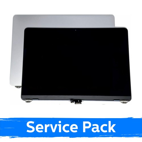LCD displejs saderīgs (pilns korpuss) MacBook Air M2 13" (A2681) 2022 / Sudrabs / (Service Pack)