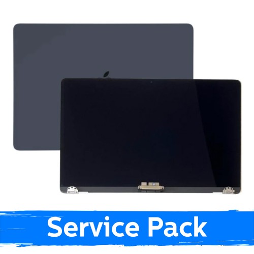LCD displejs ar korpusu, saderīgs ar MacBook Air M4 13 (A3240) 2025 / Melns / (Service Pack)