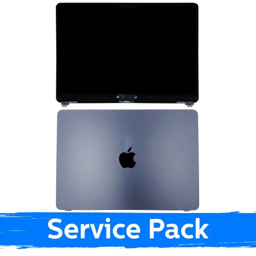 LCD displejs ar korpusu, saderīgs ar MacBook Air M4 13 (A3240) 2025 / Zils / (Service Pack)