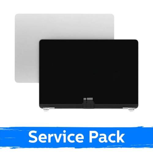 LCD displejs ar korpusu, saderīgs ar MacBook Air M4 13 (A3240) 2025 / Sudrabs / (Service Pack)