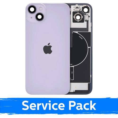 Aizmugurējais vāciņš, saderīgs ar Apple iPhone 14 Plus / Violets / (Service Pack)