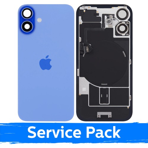 Back Cover Compatible With Apple iPhone 16 Plus / Ultramarine / (Service Pack)