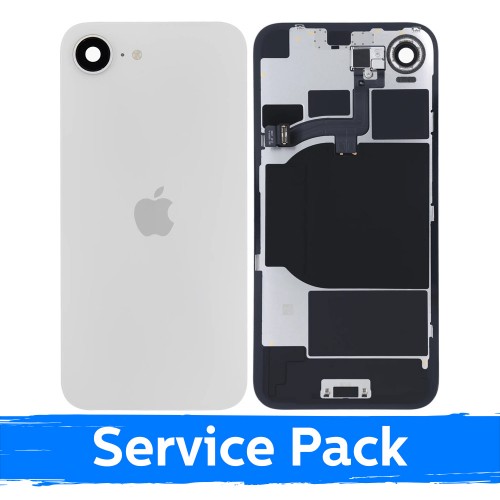 Aizmugurējais vāciņš, kas piemērots Apple iPhone 16e / Balts / (Service Pack)