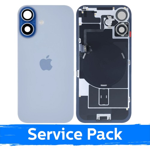 Aizmugurējais vāciņš, kas piemērots Apple iPhone 17 / Miglas zils / (Service Pack)