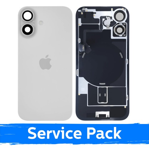 Back Cover Compatible With Apple iPhone 17 / White / (Service Pack)