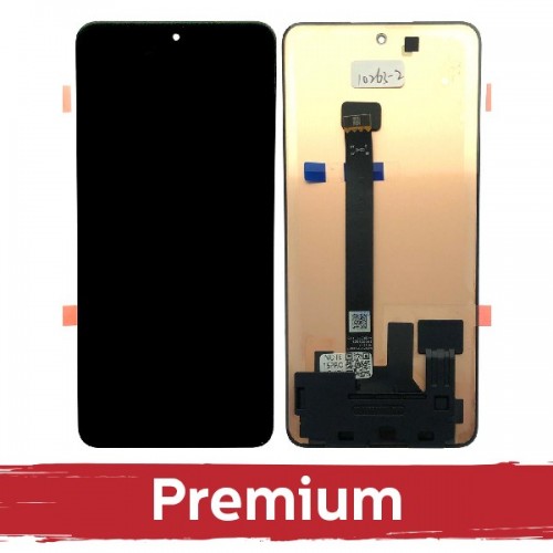 LCD displejs, kas piemērots Xiaomi Redmi Note 15 Pro 4G, melns, OEM