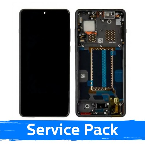 LCD displejs saderīgs ar OnePlus 13 ar rāmi / Black Eclipse / (Service Pack)