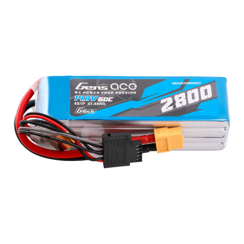 Gens ace G-Tech Soaring 2800 мА·ч, 14,8 В, 60C, 4S1P LiPo, XT60