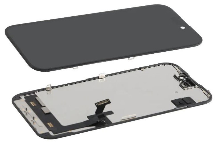 LCD ekrāns iPhone 15 ar skārienekrānu oriģināls (lietots Grade A)