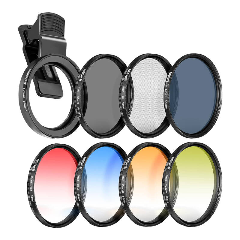 Neewer 58mm набор фильтров для смартфона