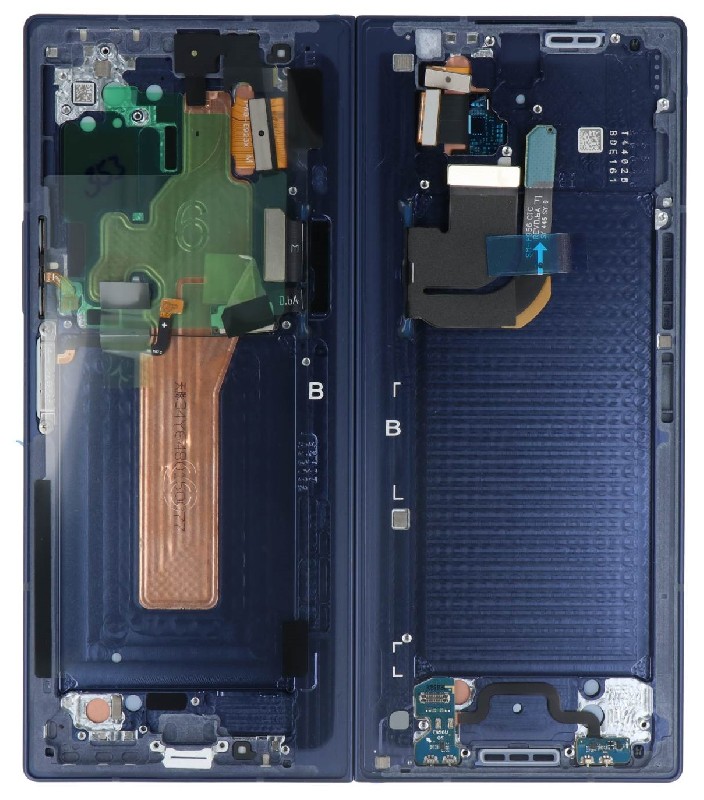 LCD screen Samsung F956 Z Fold6 5G with touch screen (Inner) Navy original (used Grade B)