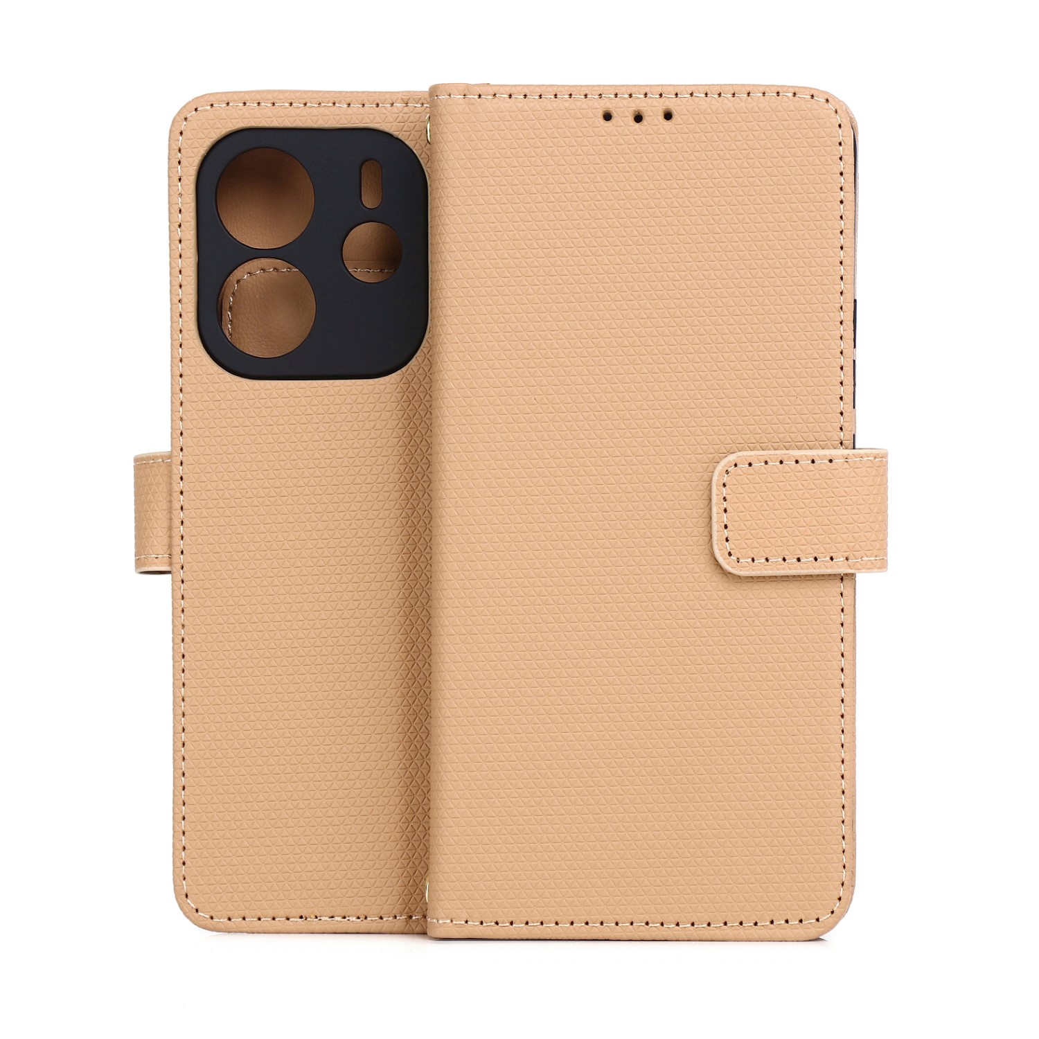 Smart Triangle maciņš Xiaomi Redmi Note 14 4G (Global) (164.84 x 78.15 x 8.16 mm) brūns