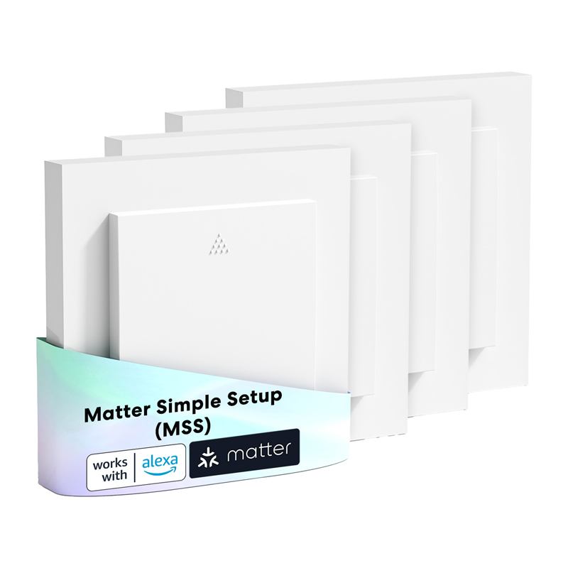 MEROSS MRS105MA-EU умный Wi-Fi (Matter) выключатель рулонной шторы (комплект 4 шт.)