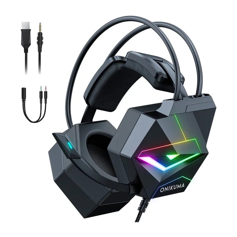 ONIKUMA X20 игровые наушники (черные)