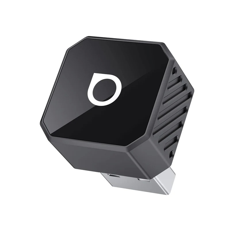 Bezvadu CarPlay/Android Auto adapteris Ottocast Mini Cube melns CP88-T3