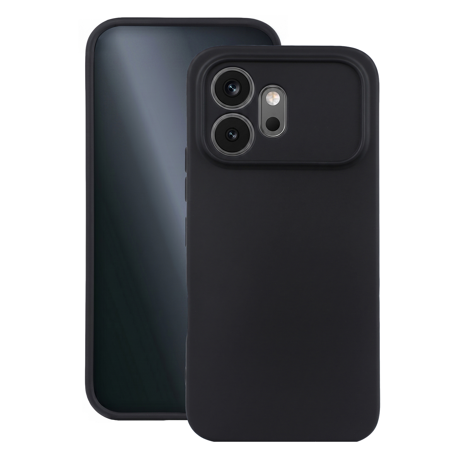 Matēts TPU maciņš Honor 600 melns