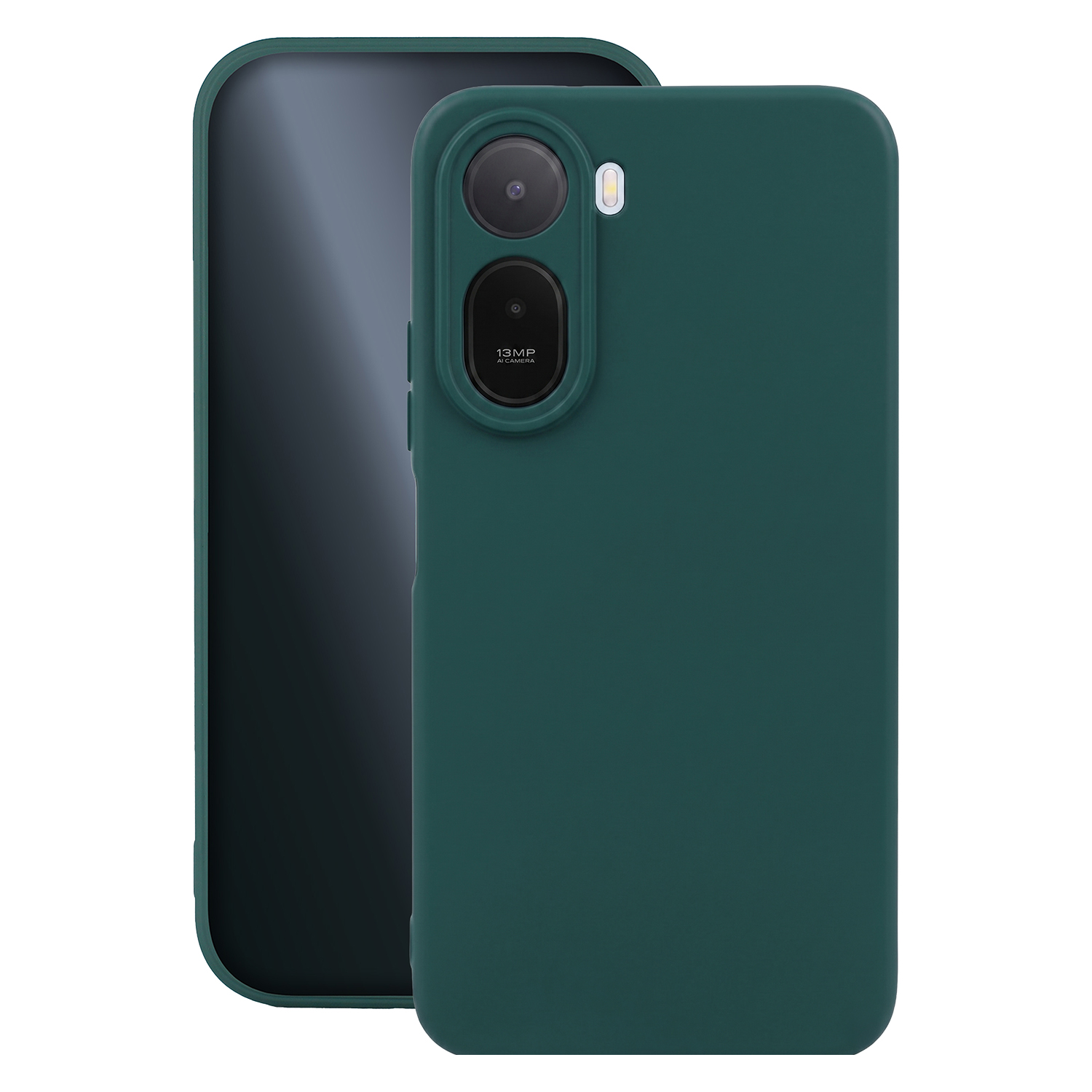 Matēts TPU maciņš Xiaomi Redmi A7 Pro meža zaļš