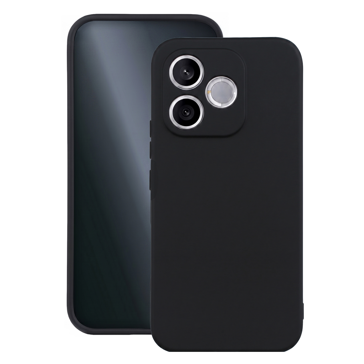 Silikona maciņš Honor 600 Lite melns