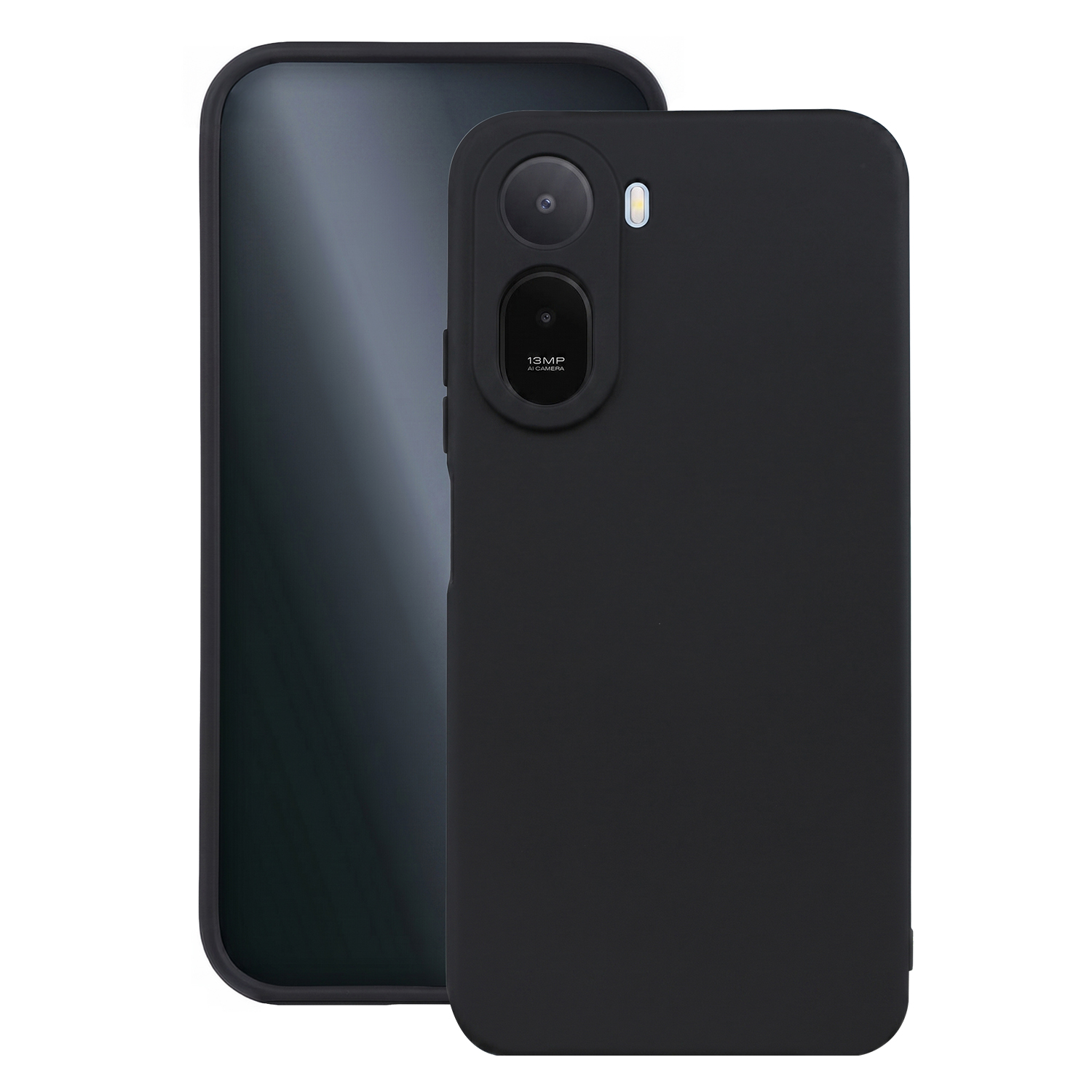 Silikona maciņš Xiaomi Redmi A7 Pro melns