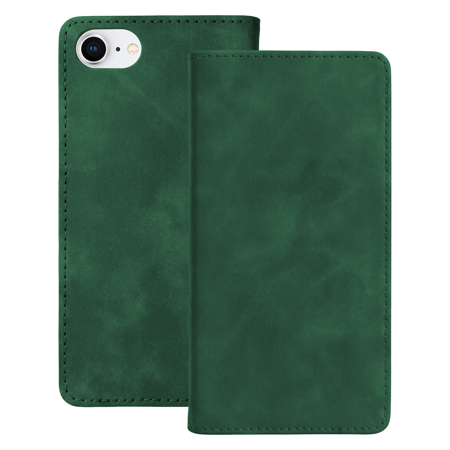 Smart Suede maciņš priekš iPhone 7 / 8 / SE 2020 / SE 2022, zaļš