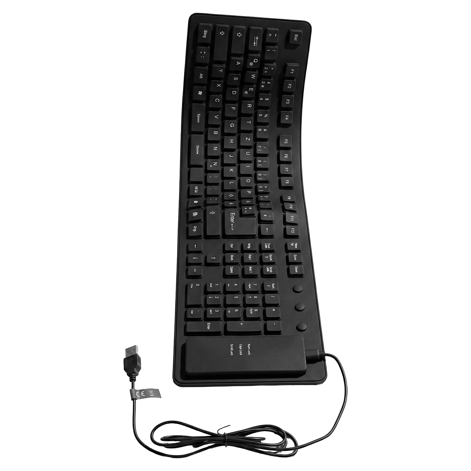 Silicone wired keyboard R Home Office