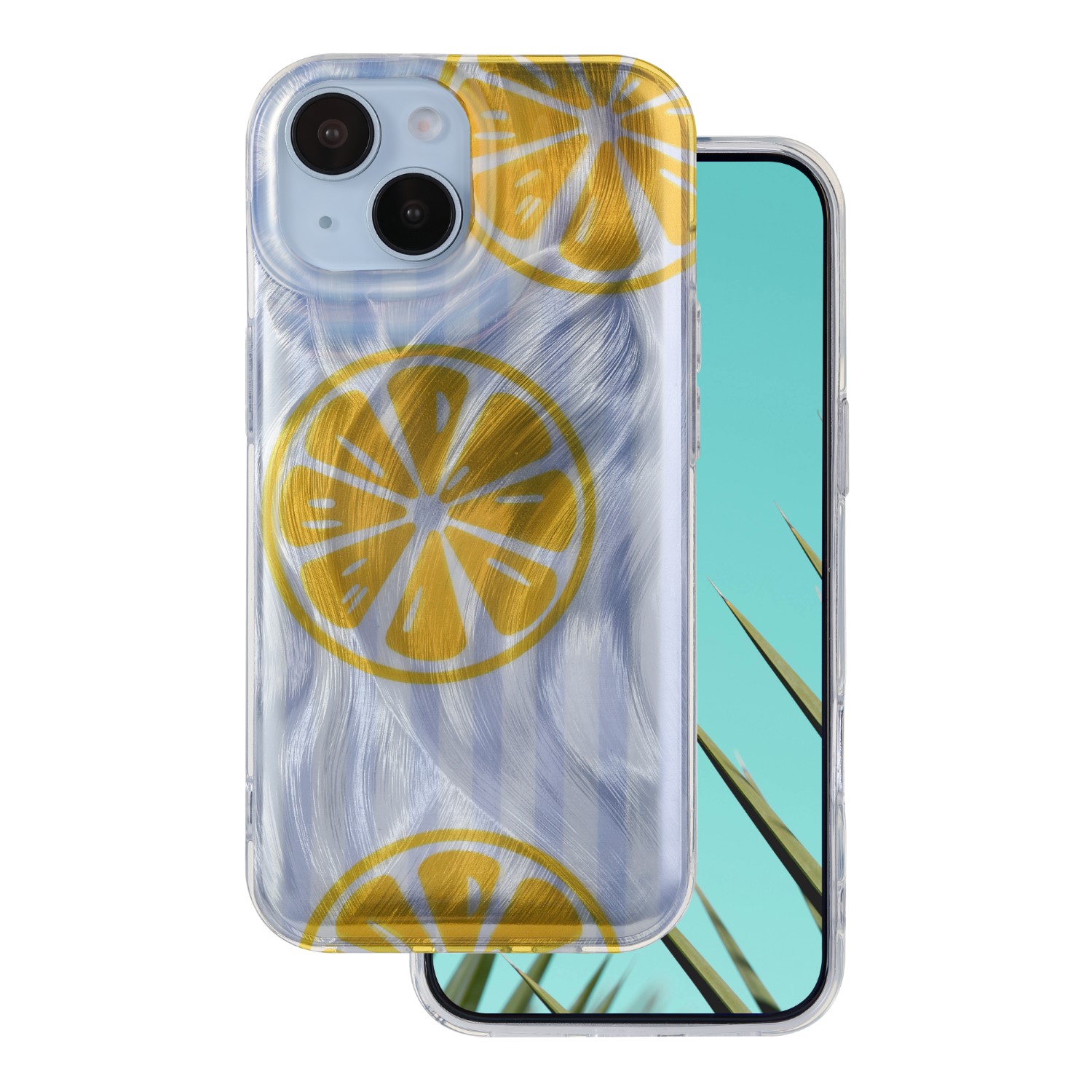 Ultra Trendy Summer maciņš iPhone 14 6,1" citrona