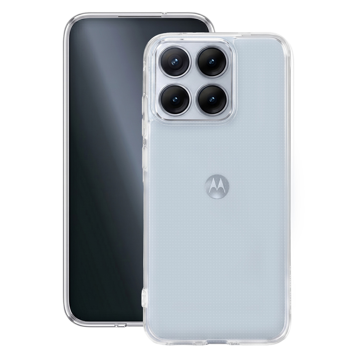 Plāns 2 mm maciņš Motorola Edge 70 Fusion caurspīdīgs