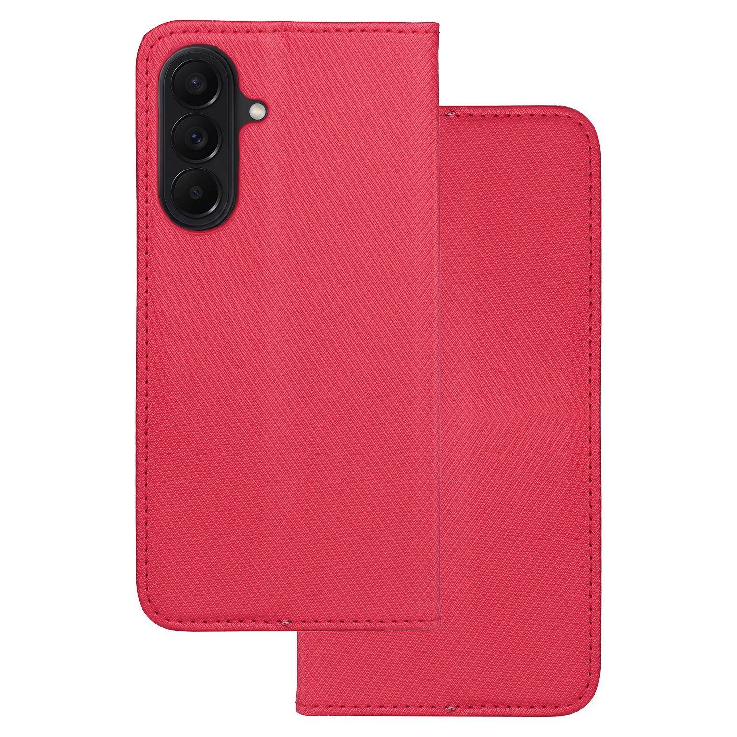Viedais Magnet maciņš for Samsung Galaxy A37 5G sarkans