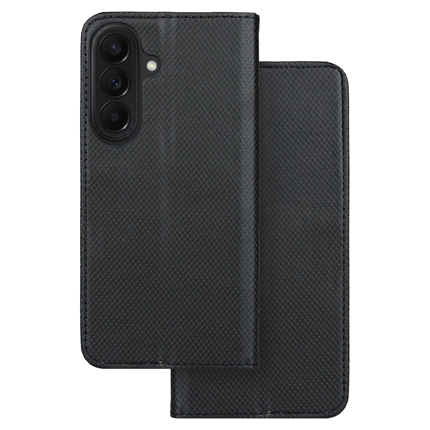 Viedais Magnet maciņš for Samsung Galaxy S26 Plus melns