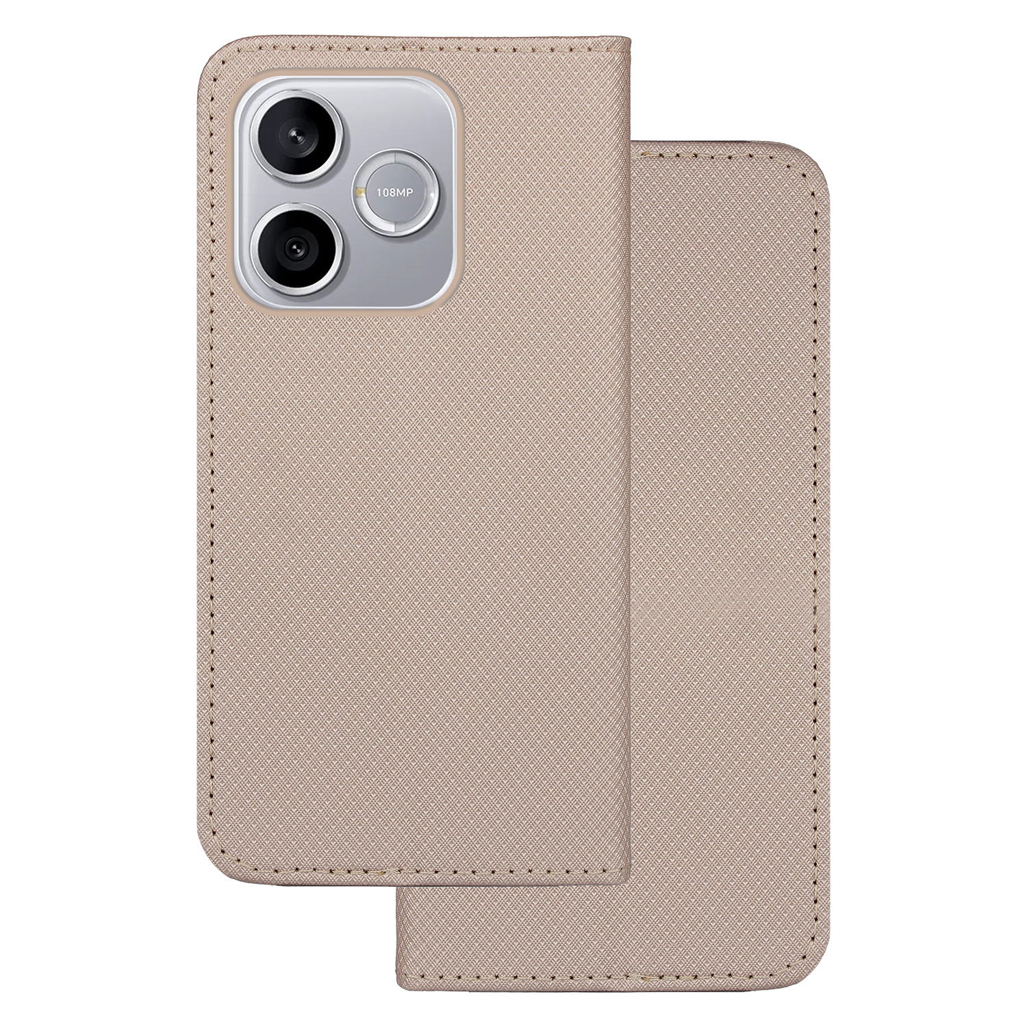 Smart Magnet maciņš Honor 600 Lite zeltains