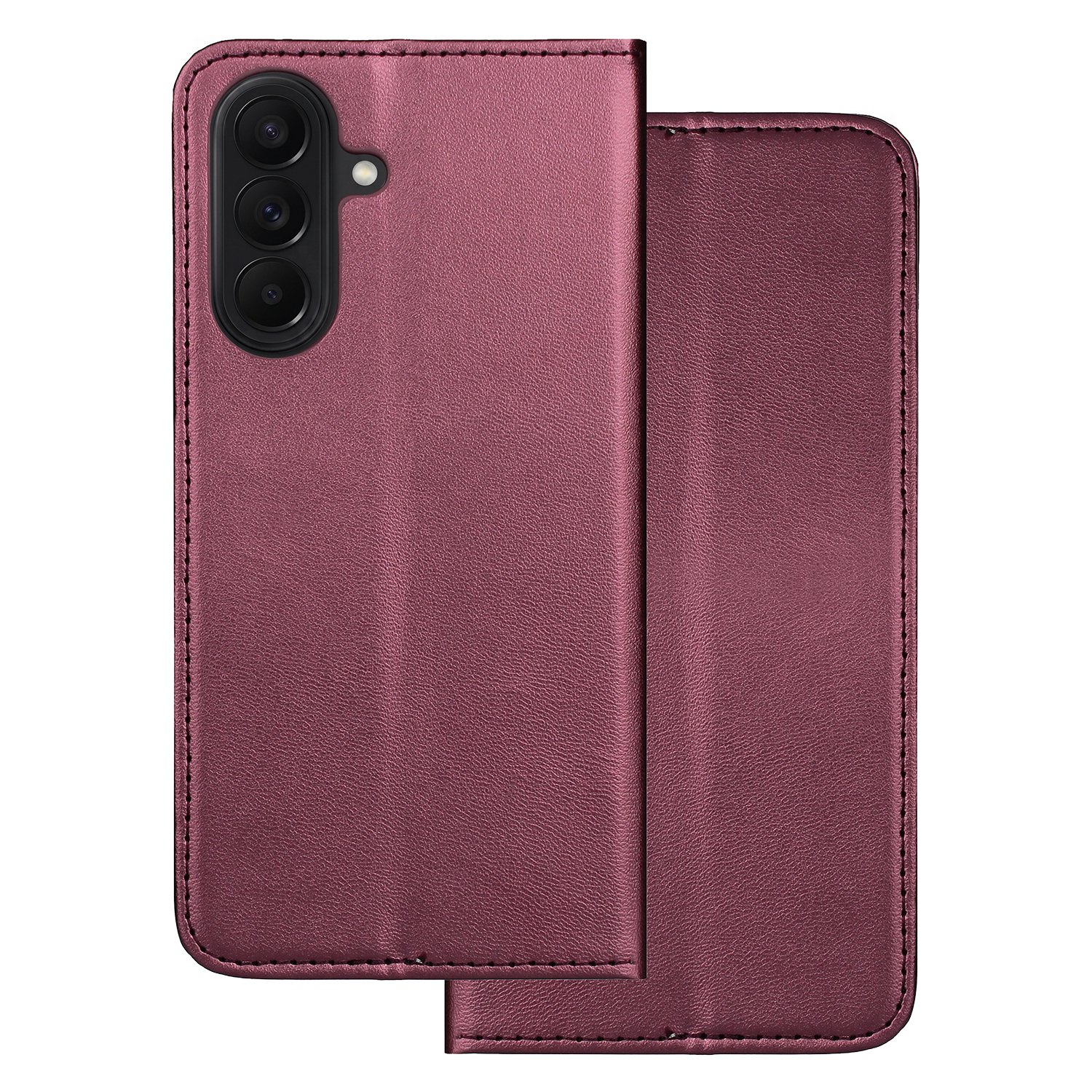 Smart Magnetic maciņš priekš Samsung Galaxy A27 5G bordo