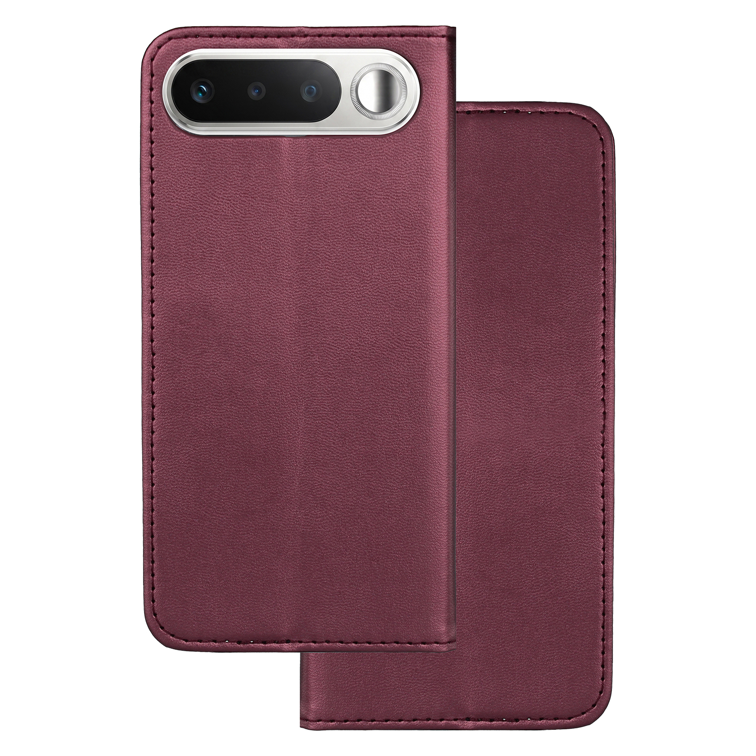 Smart Magnetic maciņš Realme 16 5G bordo