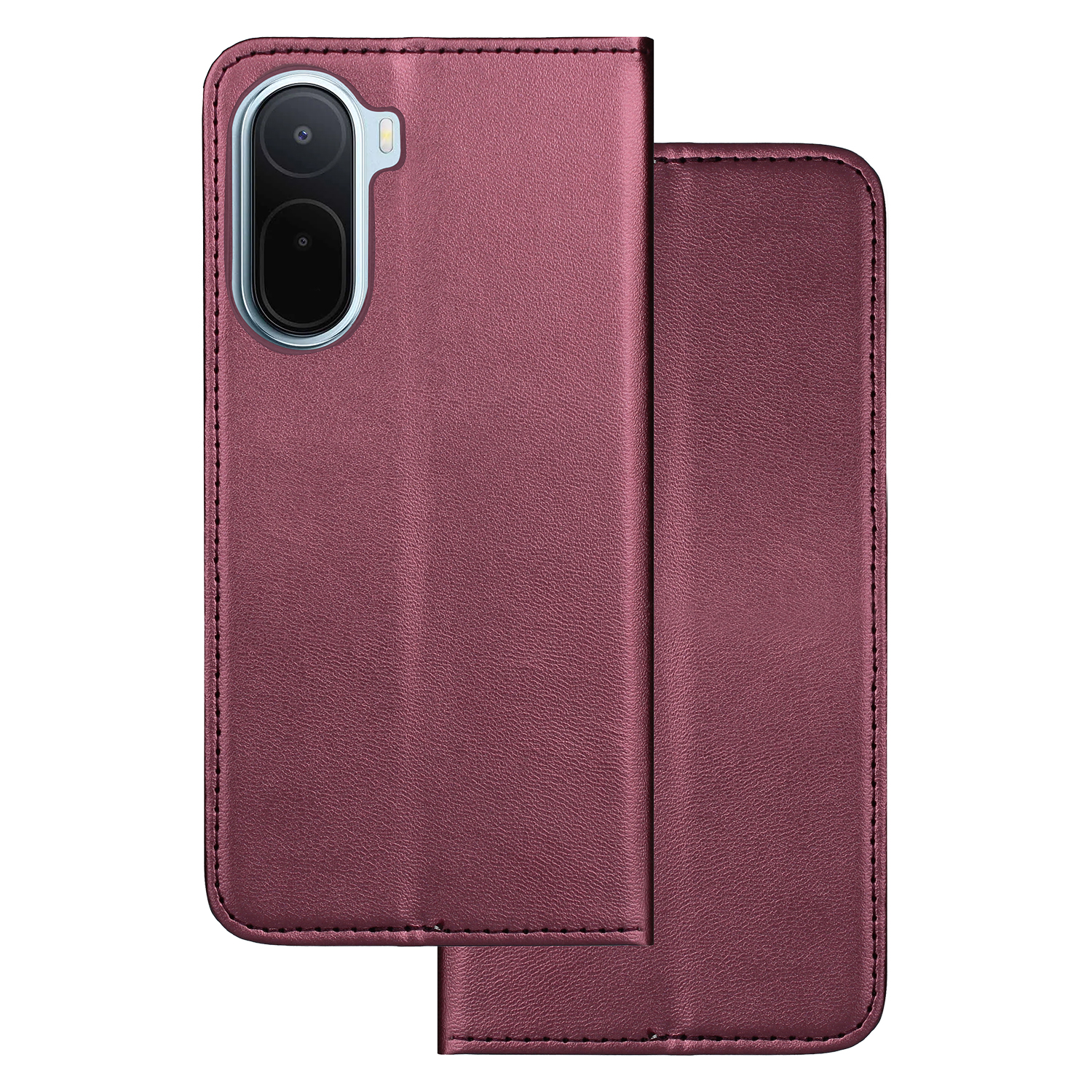 Smart Magnetic maciņš Xiaomi Redmi A7 Pro bordo
